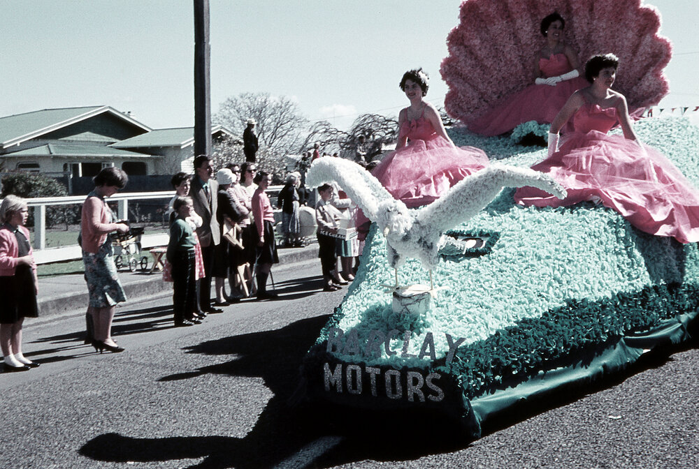 Barclay Motors Float 1959