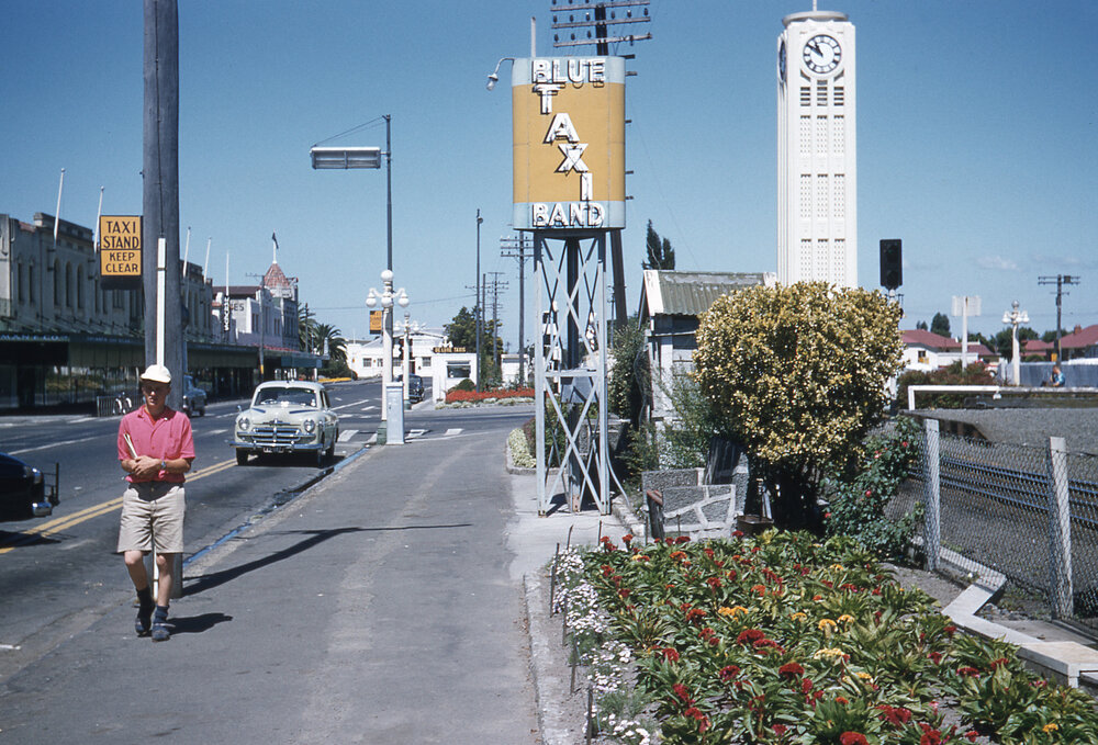 Blue Band Taxi Stand