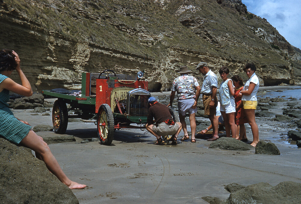 Wagon on Beach