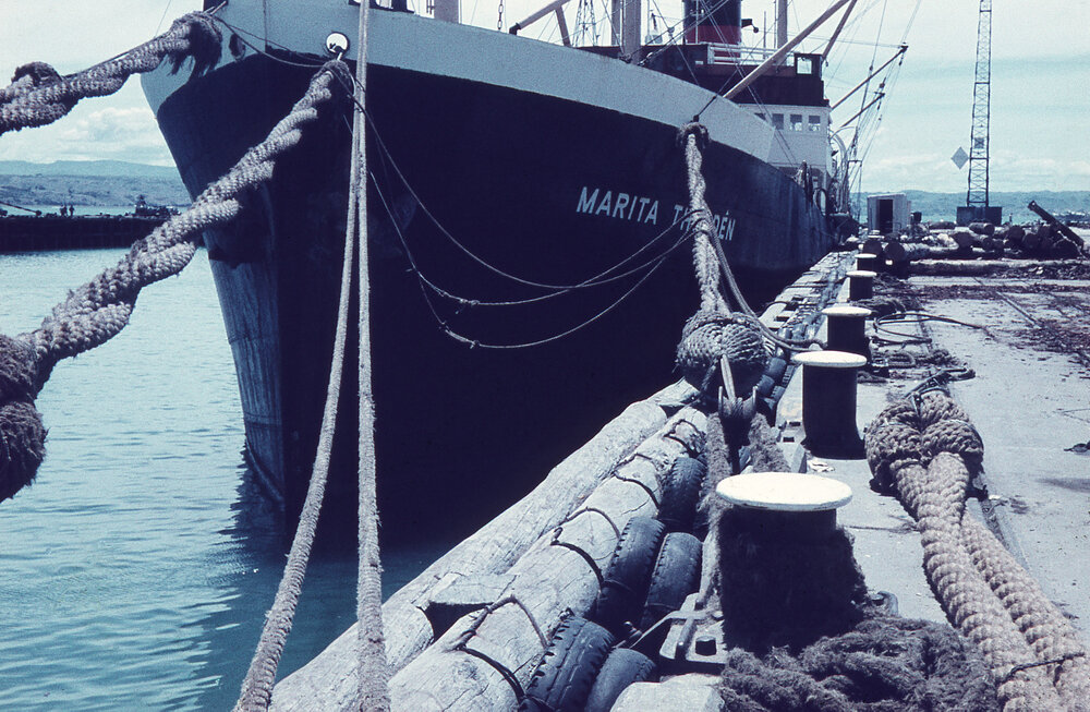 Marita Thord&eacute;n at Napier Port