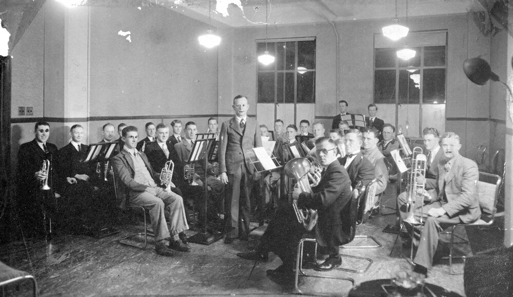 Brass Band at Radio Studio