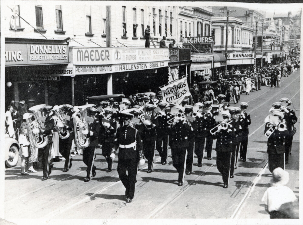 Hastings Citizens Band in New Plymouth