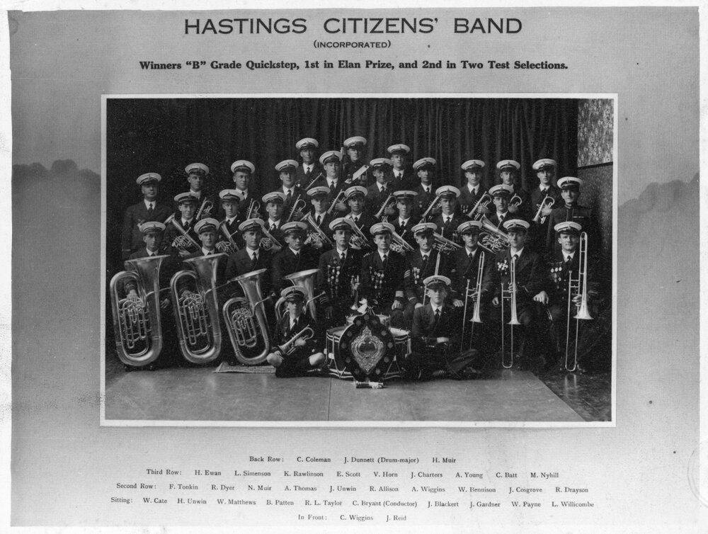 Hastings Citizens Band 1930