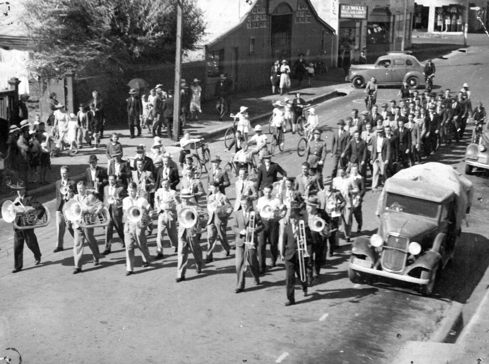 Hastings Citizens Band with War Volunteers