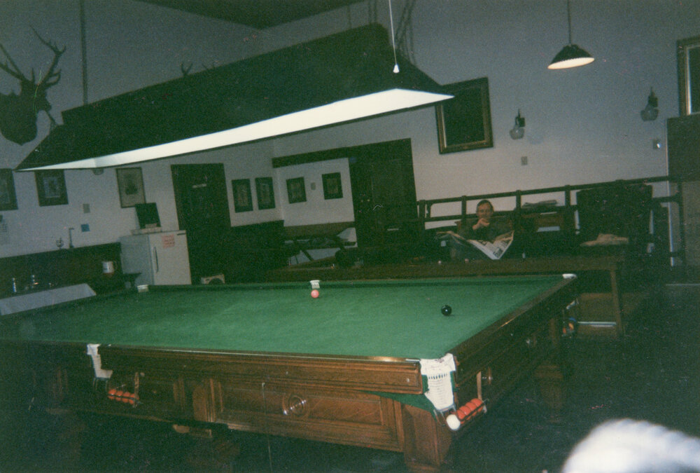 Hastings Club Billiards Room