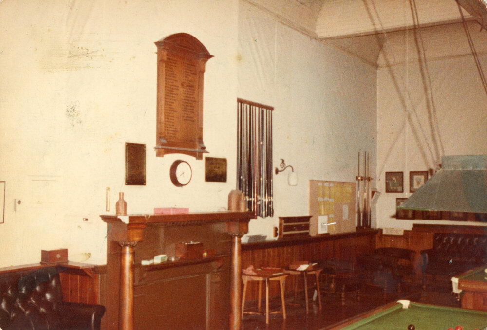 Hastings Club Billiards Room