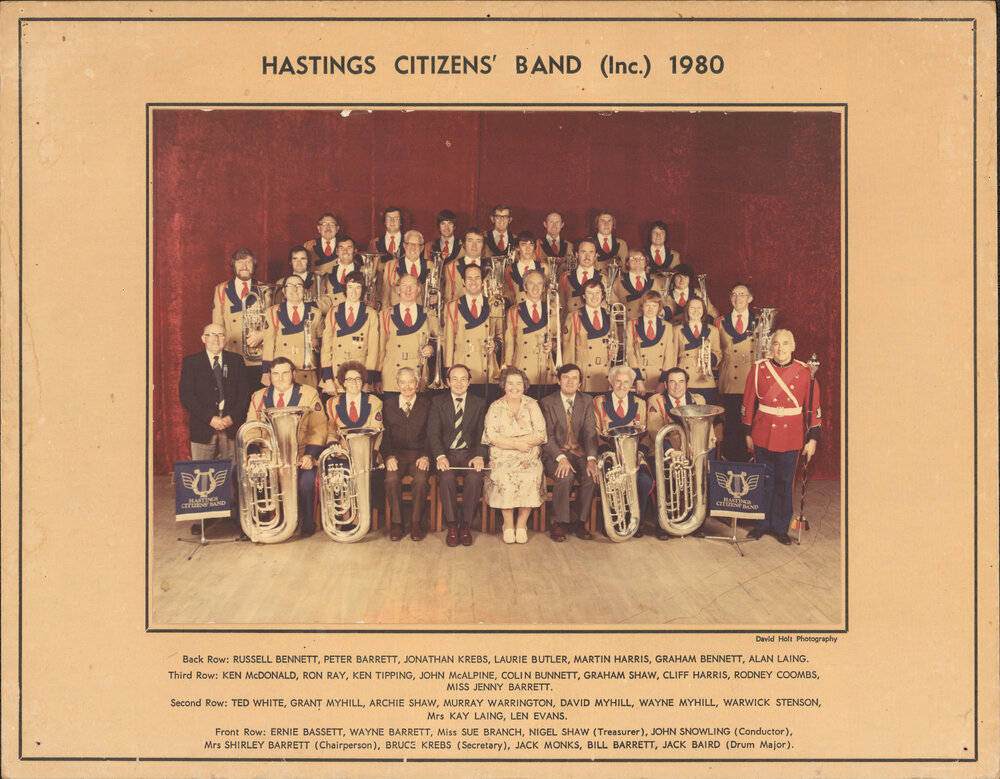Hastings Citizens Band 1980