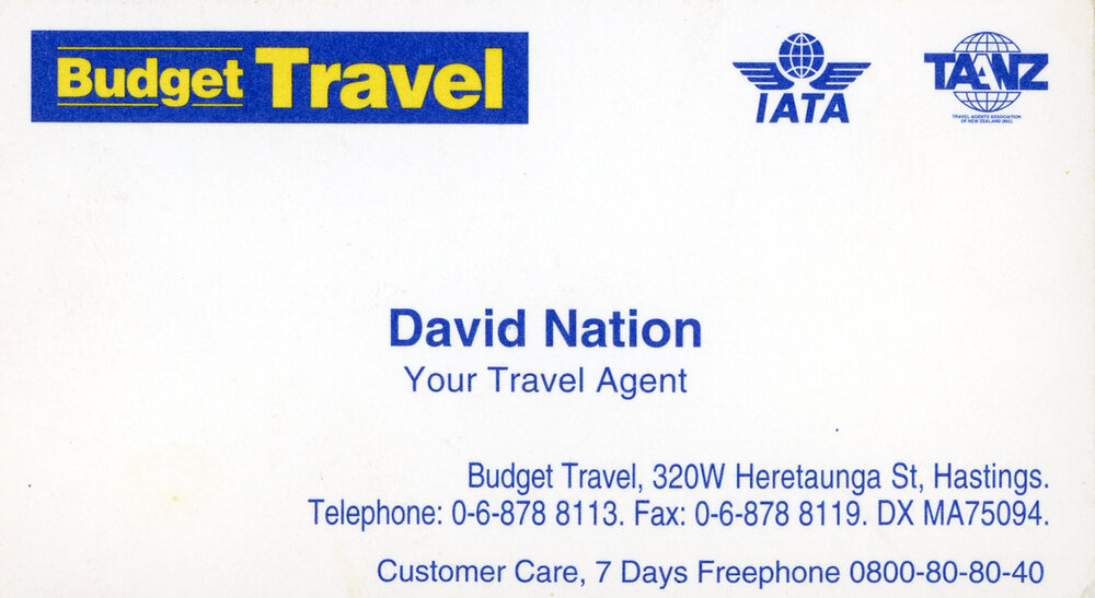 Budget Travel Business Card