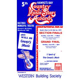 Country Music Awards Poster