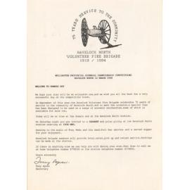 Notice and Programme for 1994 Biennial Competitions