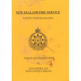 NZ Fire Service Parade and Presentation Programme