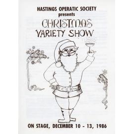 Christmas Variety Show Programme