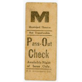 Municipal Theatre Pass Out