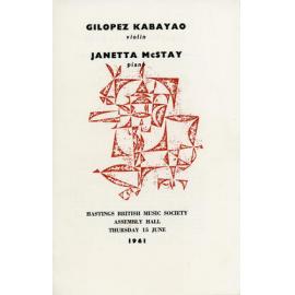 Chamber Music Programmes 1961