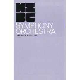 NZSO Concert Programmes 1970s