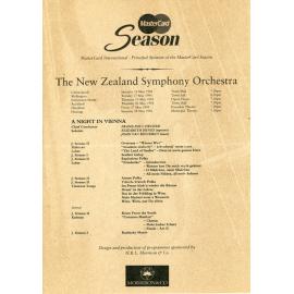 NZSO Concert Programme 1994