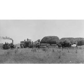 Crop Threshing at Fernhill