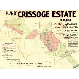 Plan of Crissoge Estate