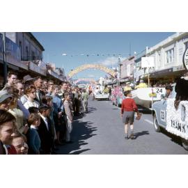 Blossom Parade in Heretaunga Street 1962