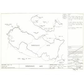 Boundary Map of Maraekakaho Ward