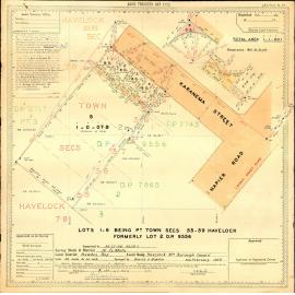 Havelock North Section Survey Plan