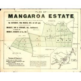 Plan of Mangaroa Estate