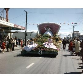 Blossom Queen Float 1962