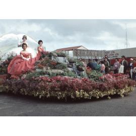 Blossom Queen Float 1961
