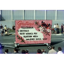 Floral Telegram Float