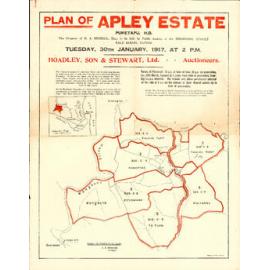 Plan of Apley Estate