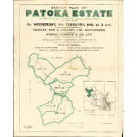 Plan of Patoka Estate