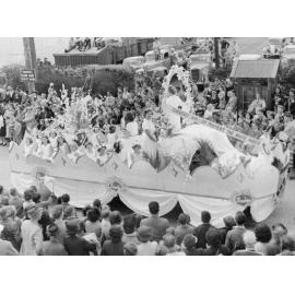 Commerce Carnival Queen Float 1952