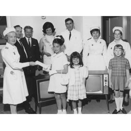 Hospital Receives Television Sets 1969
