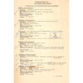 1969 Blossom Queen Contest Instructions