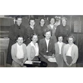 Hastings Library Staff, 1960s