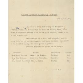 Hastings and District War Memorial Campaign