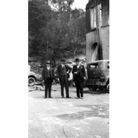 Outside the Napier Education Board Office 1931