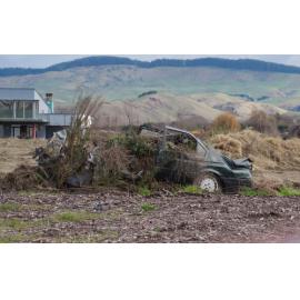 Car in Silt