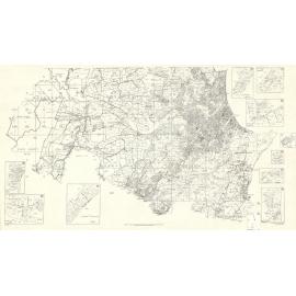 Map of Hawke's Bay County (Central)