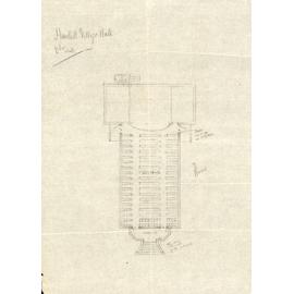 Plan of Havelock North Hall