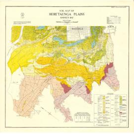 Soil Map of Heretaunga Plains (SW)