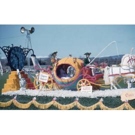 Cinderella Float - Hastings Blossom Festival Parade 1959