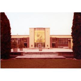 Hastings Library Exterior 1976