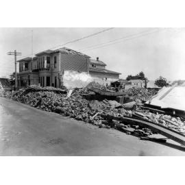 Collapsed Hastings Library