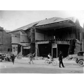 Earthquake Damaged Shops