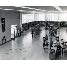 Hastings Library Interior 1960s