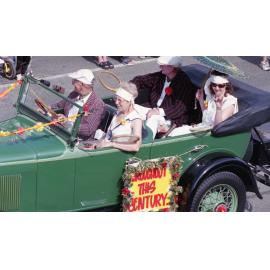 Vintage Car in Blossom Parade 1999