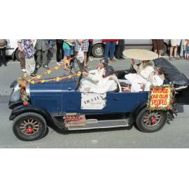 Vintage Car in Blossom Parade 1999