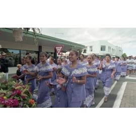 Fetu Ao Choir in Parade 1996