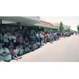 Crowds at Blossom Parade 1994